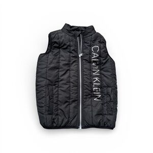 Calvin Klein Jeans Girls’ Quilted Zip Vest – Size 6